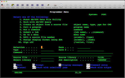 Código COBOL — entorno donde opera la skill-cobol